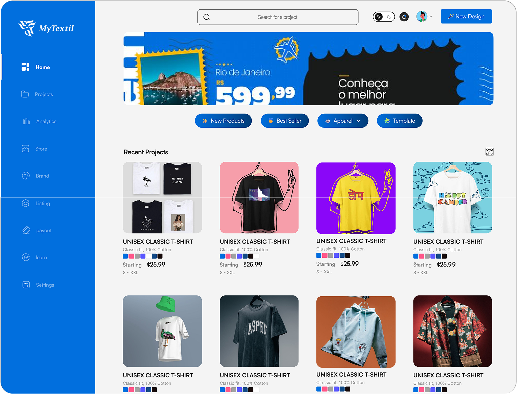 Design Interface Preview